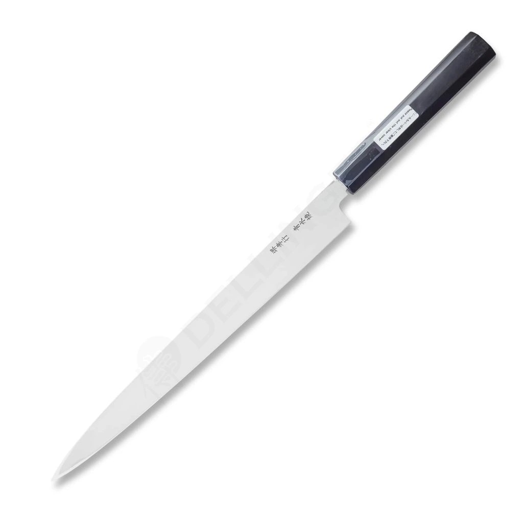 foto Japonsk� n�� Fugu Yanagiba 290 mm Sakai Takayuki Honyaki Aonikou